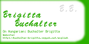 brigitta buchalter business card
